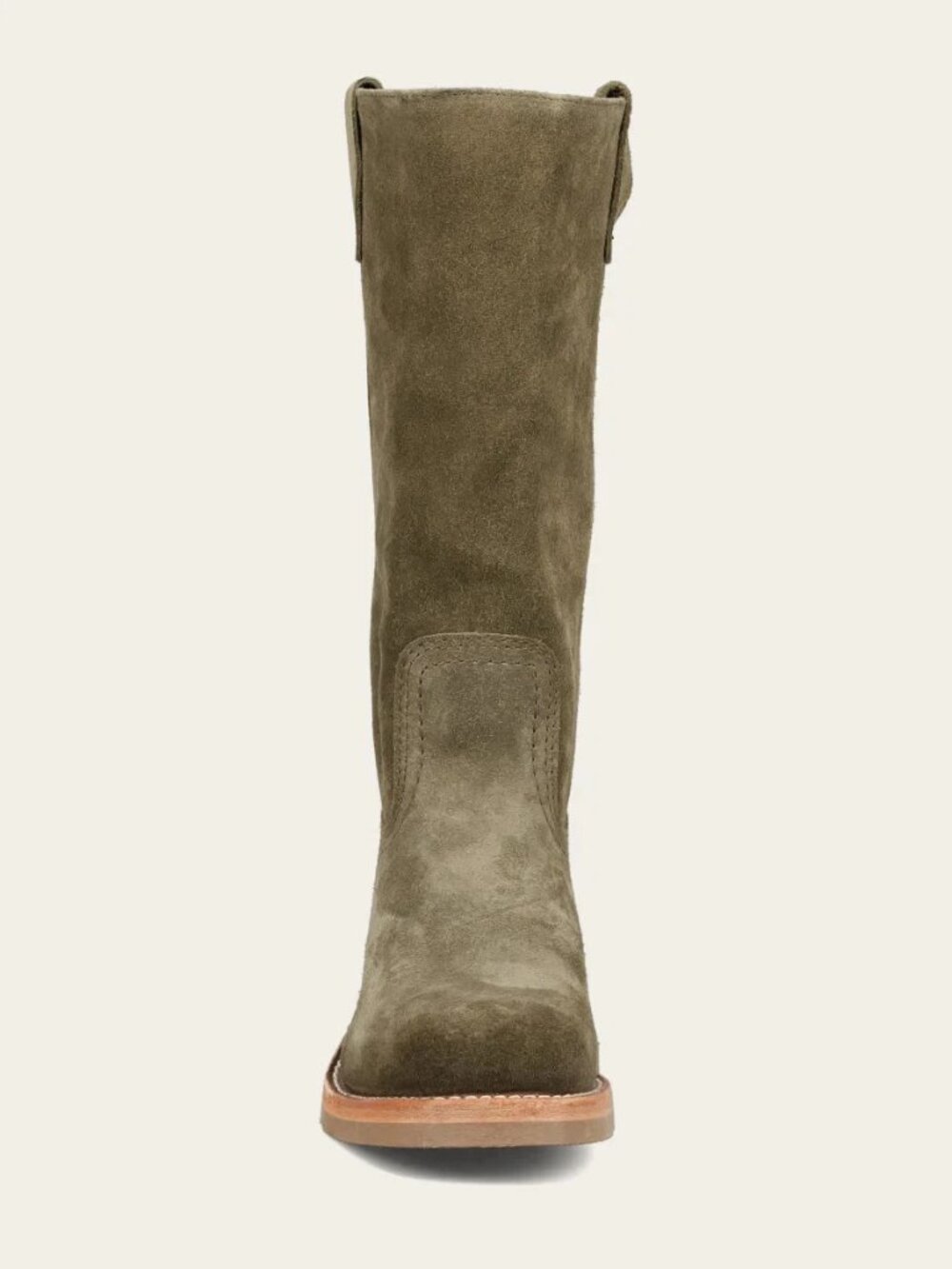 Frye Campus 12R Women’s Suede Leather Boots in Olive Size US 8.5M NIB - Picture 5 of 8
